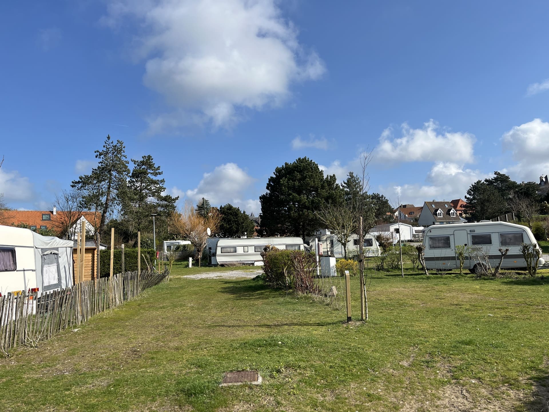 camping avec emplacements a wissant