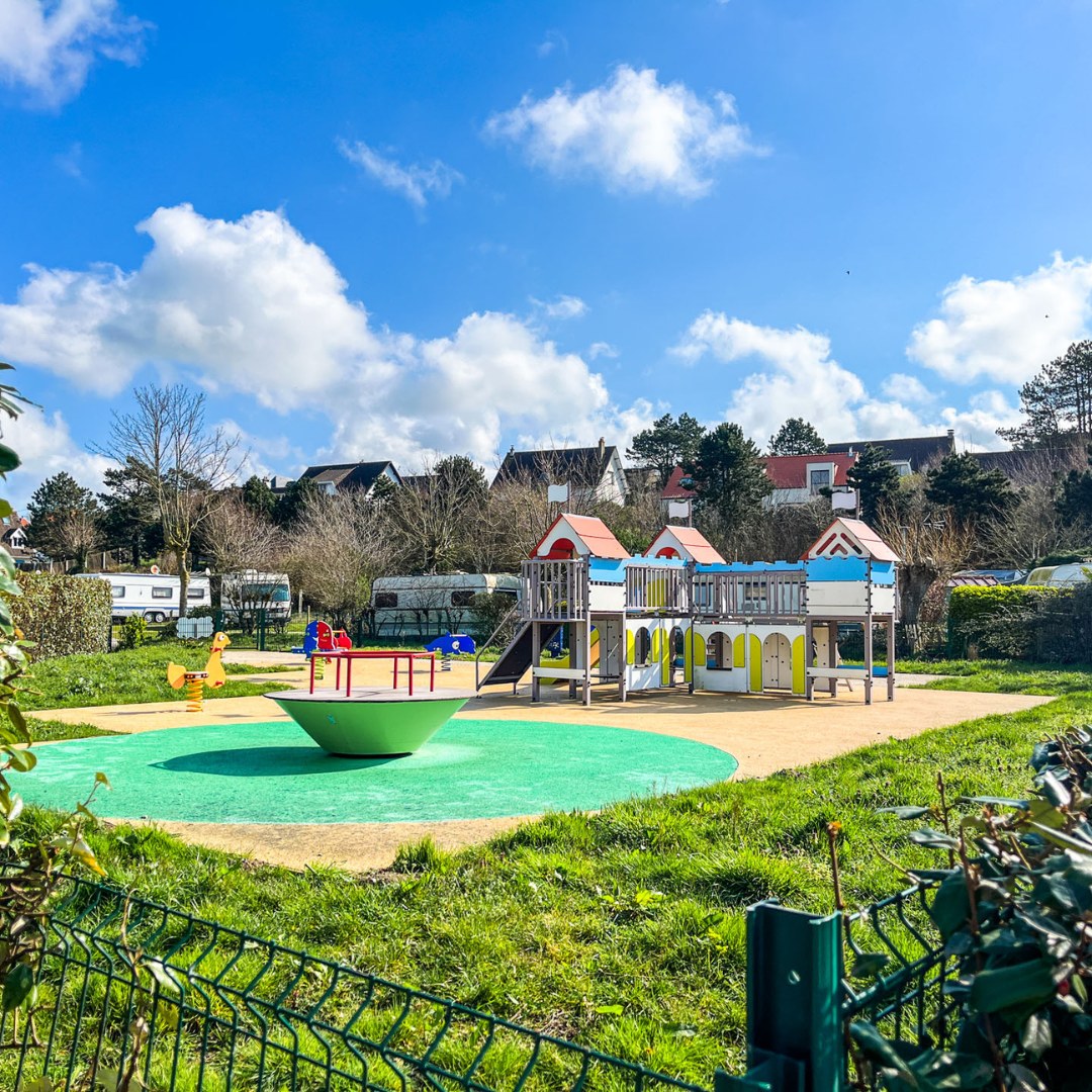 camping avec aire de jeux wissant