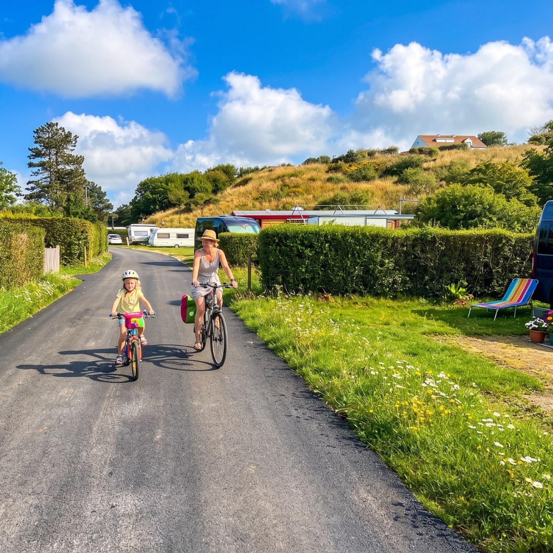 camping familial wissant vélo