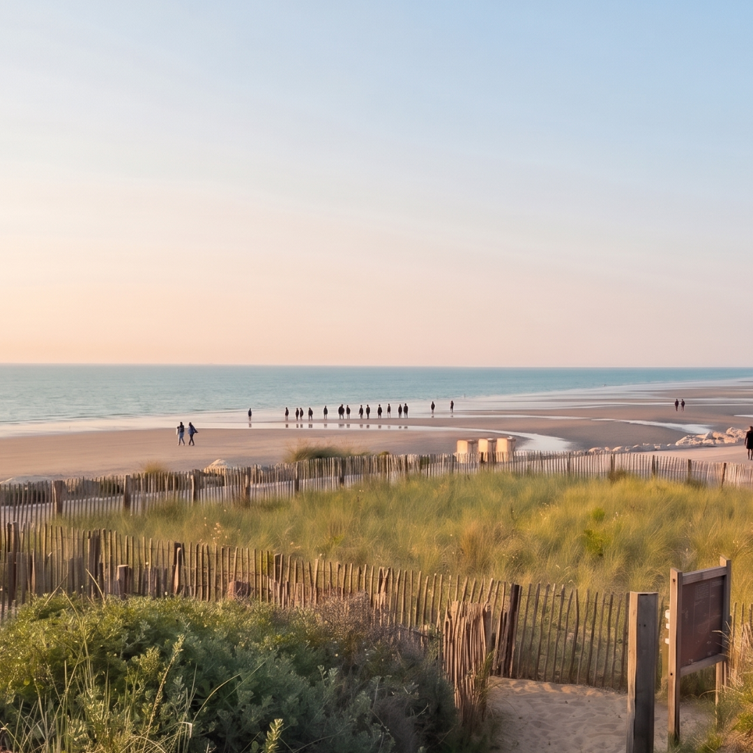 camping norp pas de calais en bor de plage